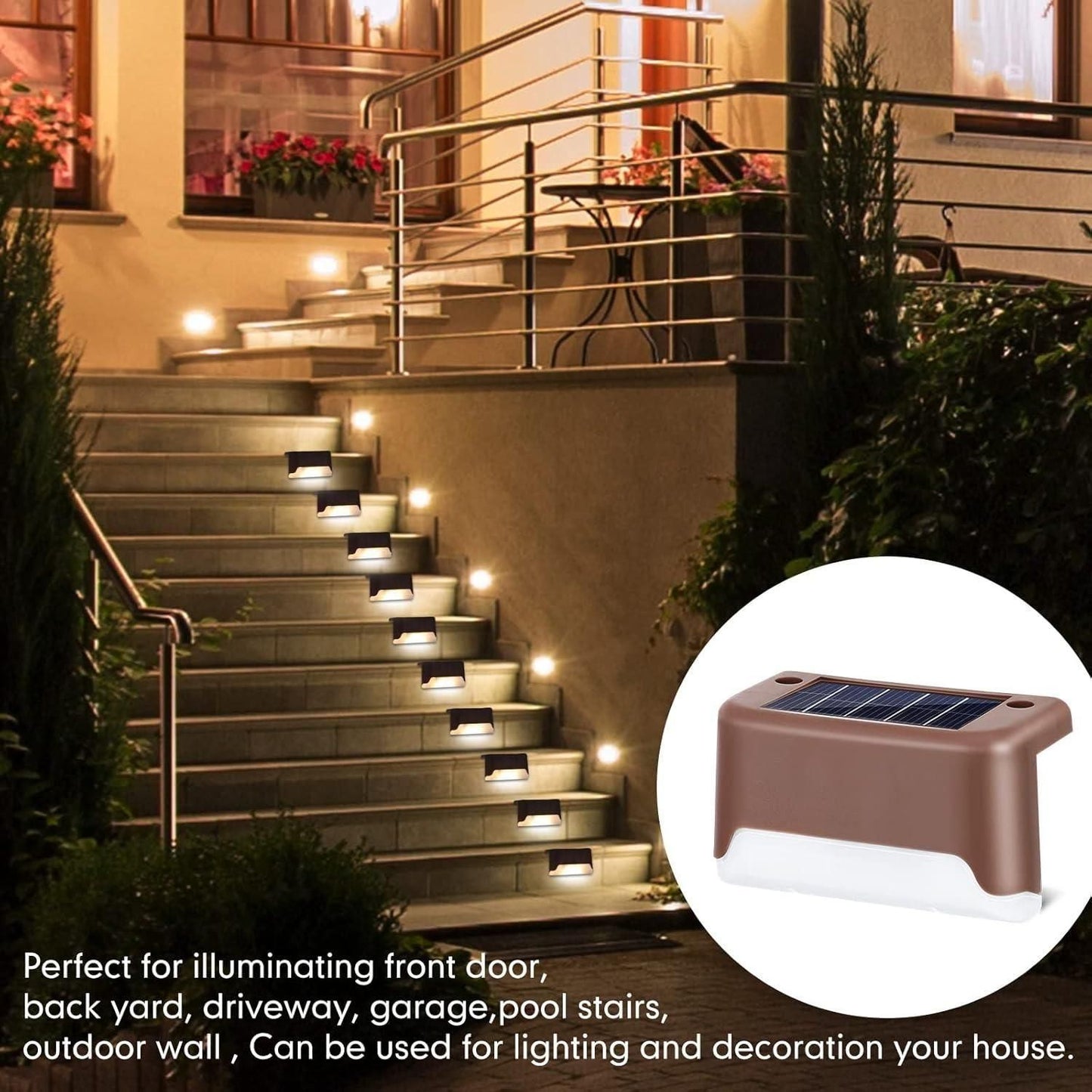 Solar Deck Lights Outdoor